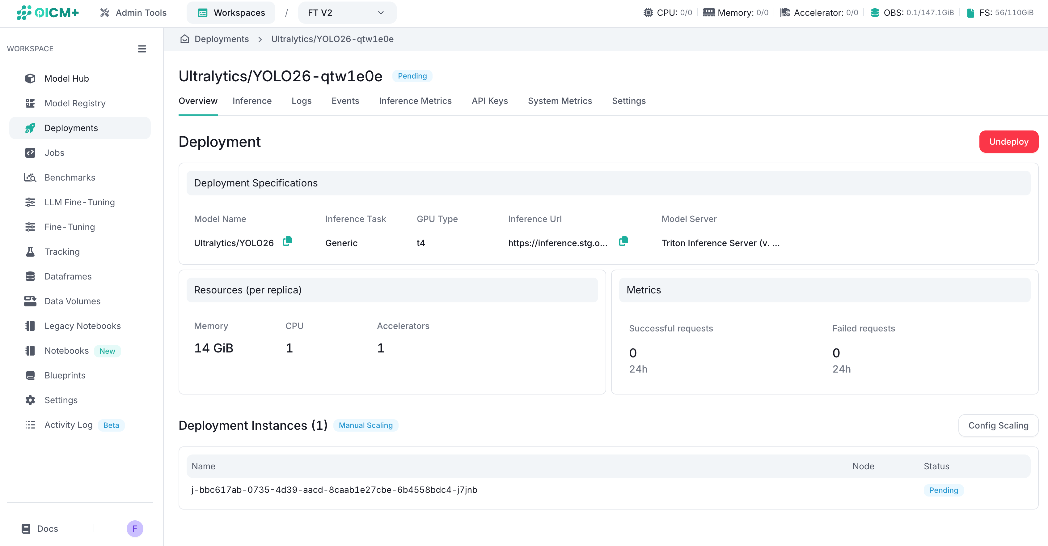 Deployment overview